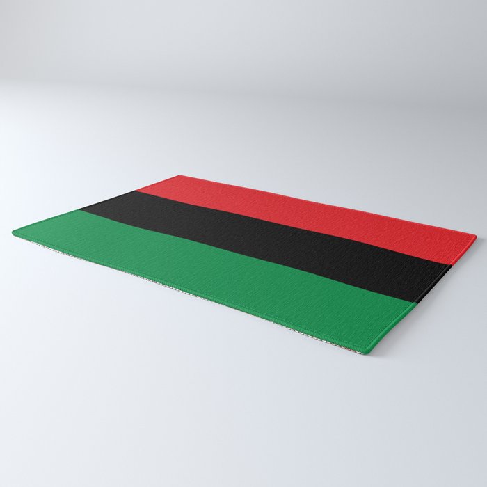 Pan African UNIA Flag Rug Gallery Image 3