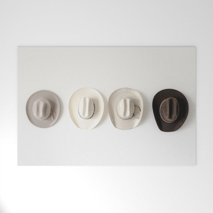 Cowboy Hat Wall Welcome Mat Gallery Image 1