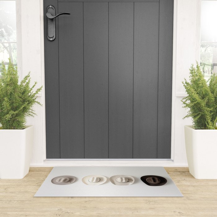 Cowboy Hat Wall Welcome Mat Gallery Image 3