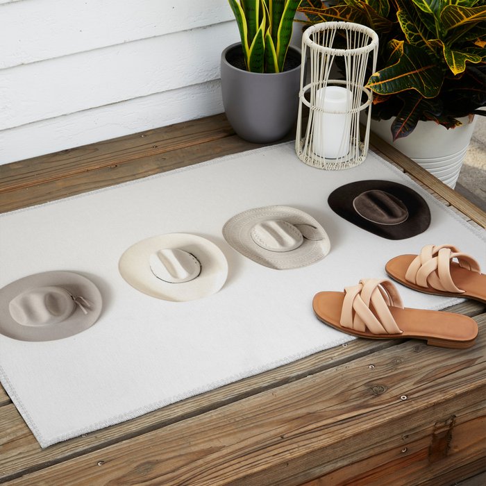 Cowboy Hat Wall Outdoor Rug Gallery Image 2