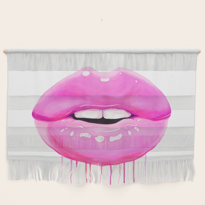 Pink lips Wall Hanging Gallery Image 1