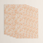 Posey - peach Wrapping Paper Gallery Image 3