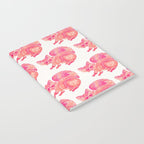 Watercolor Raccoon - Pink Palette Notebook Gallery Image 2