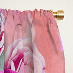 Ageless Glamour And Grace Unbound Female Portrait With Flowers Window Curtain Gallery Image 2