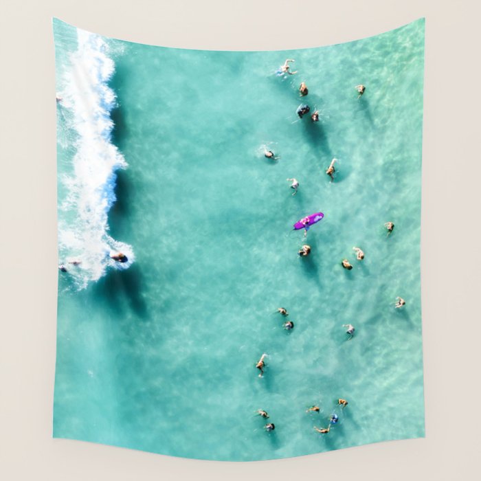 Sound of the Ocean 3 Wall Tapestry Gallery Image 4