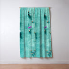 Sound of the Ocean 3 Window Curtain Gallery Image 3