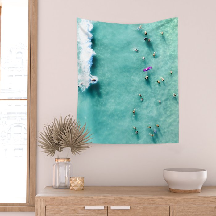Sound of the Ocean 3 Wall Tapestry Gallery Image 2