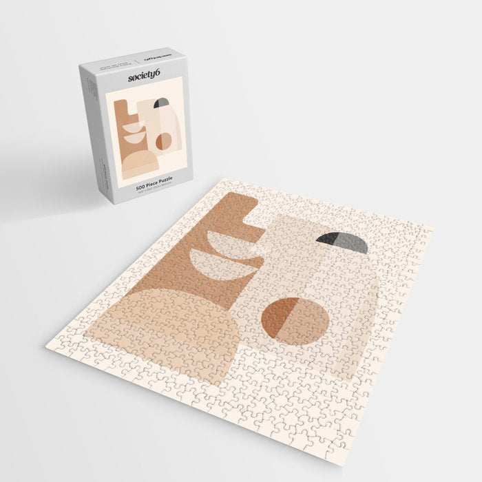 Abstract Minimal Shapes 5 Jigsaw Puzzle Gallery Image 2
