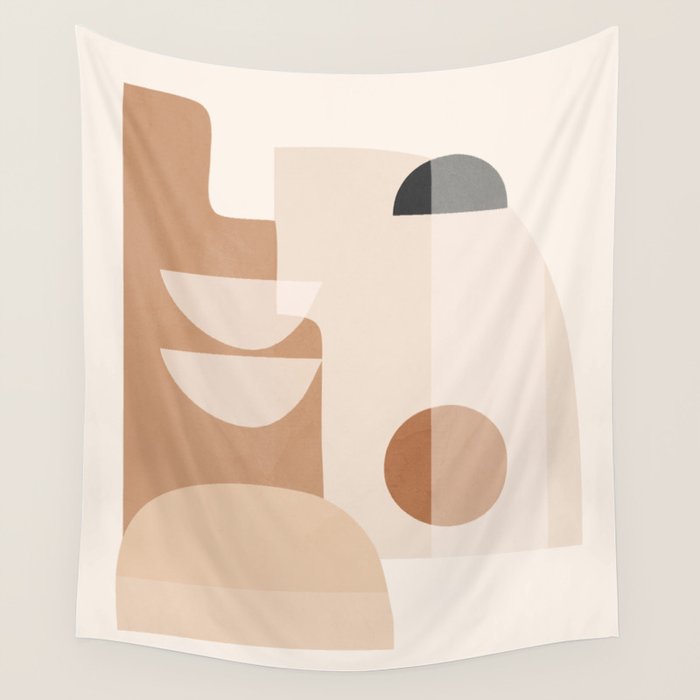 Abstract Minimal Shapes 5 Wall Tapestry Gallery Image 4