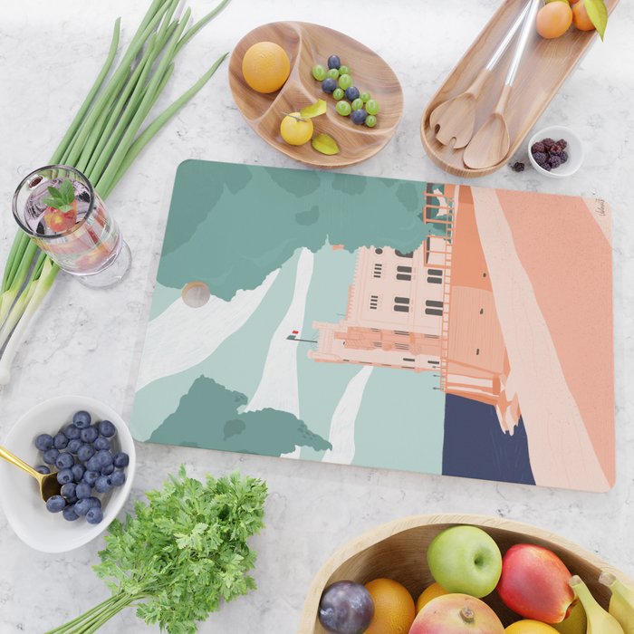 Trieste Castle, Italy Cutting Board Gallery Image 2