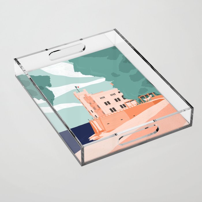 Trieste Castle, Italy Acrylic Tray Gallery Image 1