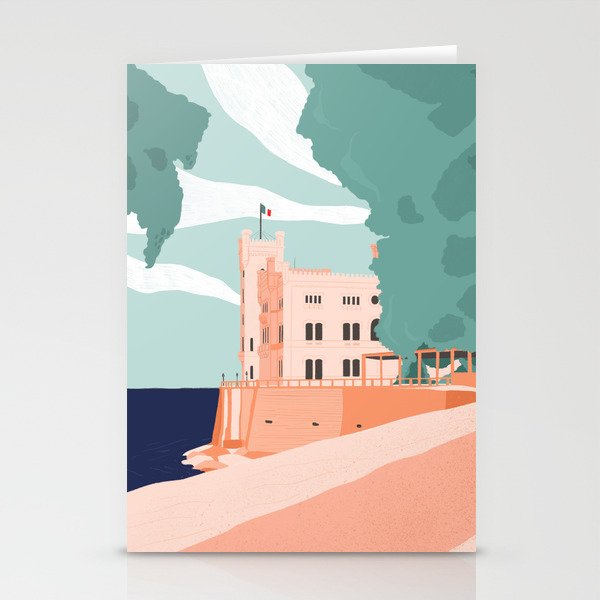 Trieste Castle, Italy Stationery Card Gallery Image 2
