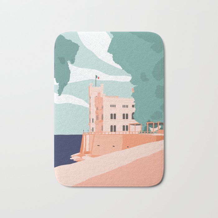 Trieste Castle, Italy Bath Mat Gallery Image 1