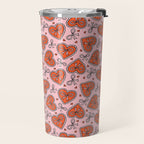 Heart Bow Print Travel Mug Gallery Image 2