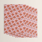 Heart Bow Print Wrapping Paper Gallery Image 3