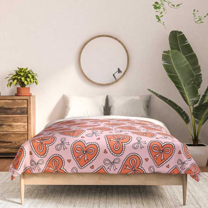 Heart Bow Print Comforter Gallery Image 3