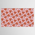 Heart Bow Print Tablecloth Gallery Image 2