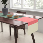 Geometric Shapes 28 Table Runner Gallery Image 2