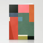 Geometric Shapes 28 Stationery Card Gallery Image 2