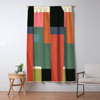 Geometric Shapes 28 Window Curtain Gallery Image 5