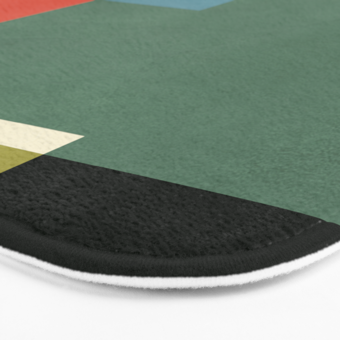 Geometric Shapes 28 Bath Mat Gallery Image 3