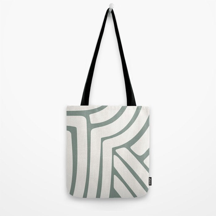 Abstract Stripes LXVI Tote Bag Gallery Image 2