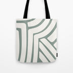 Abstract Stripes LXVI Tote Bag Gallery Image 1