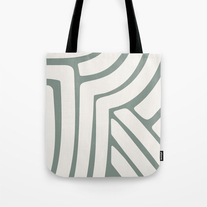 Abstract Stripes LXVI Tote Bag Gallery Image 1
