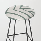 Abstract Stripes LXVI Stool Gallery Image 2