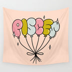 Pisces Balloons Wall Tapestry Gallery Image 4