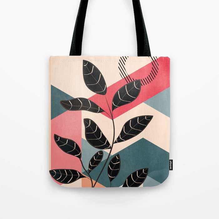 Tropical Geometry 12 Tote Bag Gallery Image 1