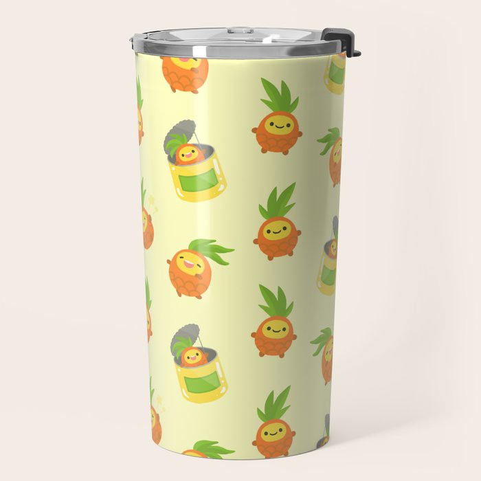 Pineapple NANA pattern Travel Mug Gallery Image 2