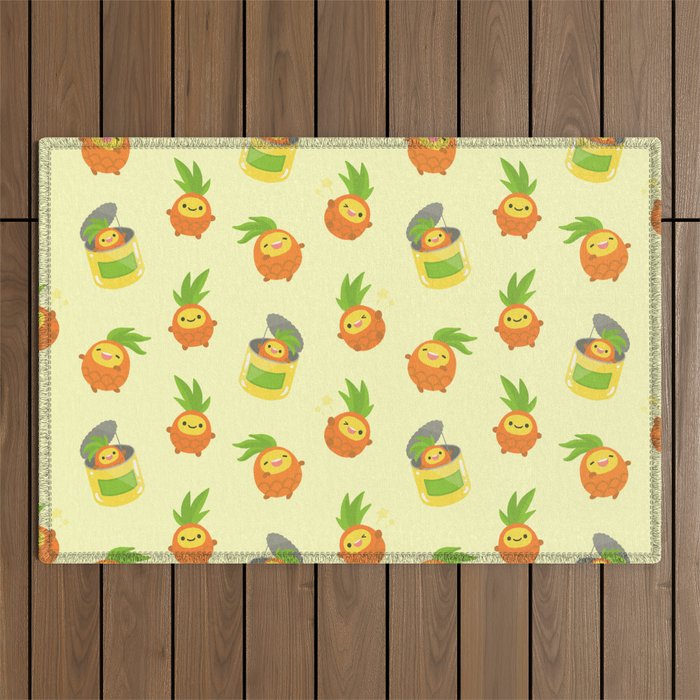 Pineapple NANA pattern Outdoor Rug Gallery Image 1