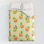 Pineapple NANA pattern Duvet Cover Gallery Image 6
