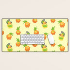Pineapple NANA pattern Desk Mat Gallery Image 1