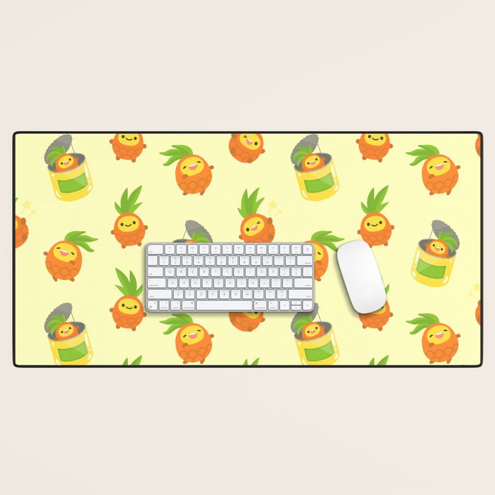Pineapple NANA pattern Desk Mat Gallery Image 1