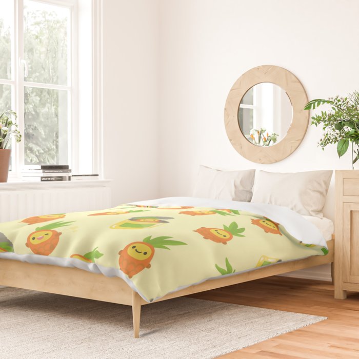 Pineapple NANA pattern Duvet Cover Gallery Image 2
