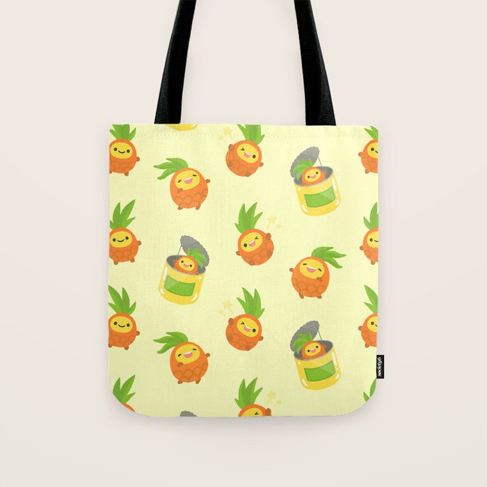 Pineapple NANA pattern Tote Bag Gallery Image 1