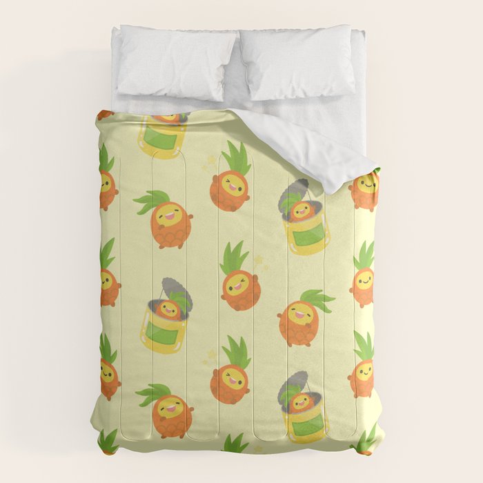 Pineapple NANA pattern Comforter Gallery Image 6