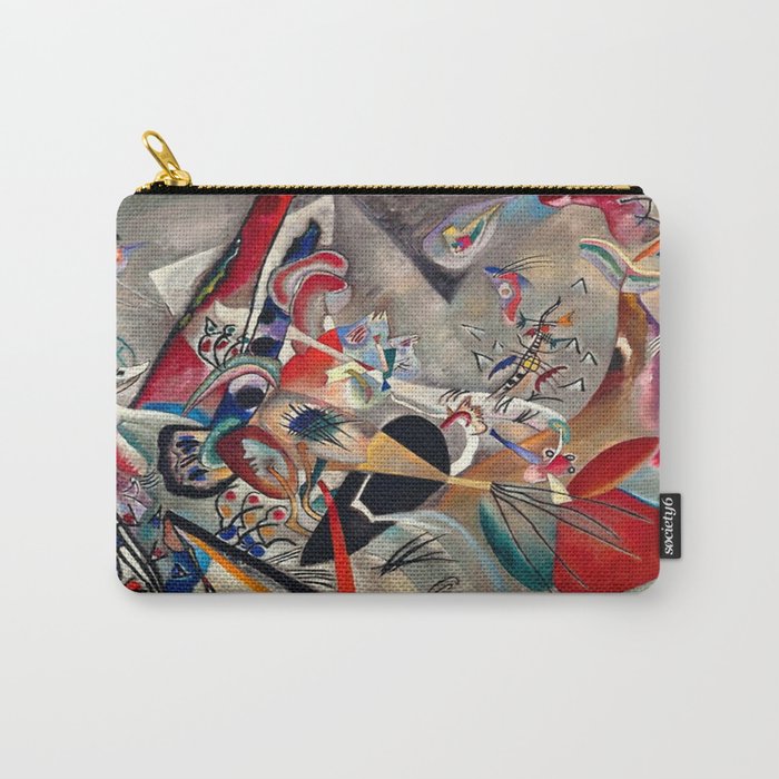 Wassily Kandinsky In the Grey, 1919  Carry All Pouch Gallery Image 1