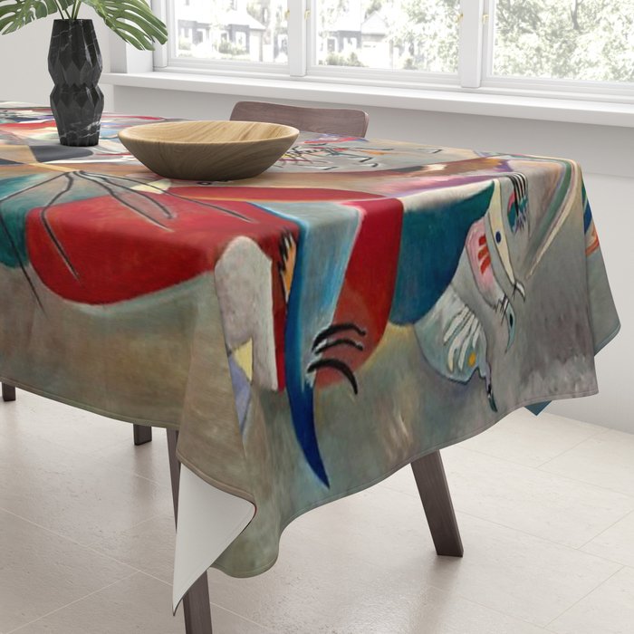 Wassily Kandinsky In the Grey, 1919  Tablecloth Gallery Image 3