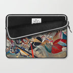 Wassily Kandinsky In the Grey, 1919  Laptop Sleeve Gallery Image 2
