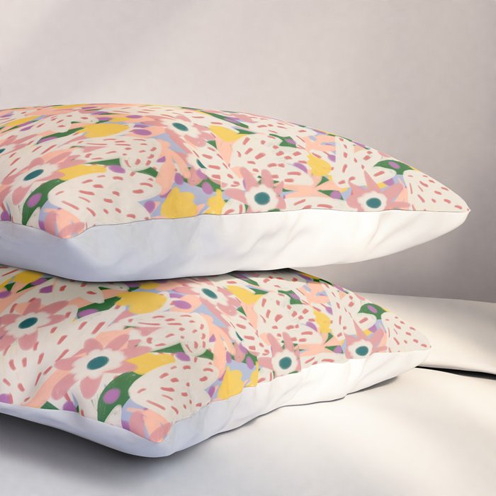Floral Collage  Pillow Sham Gallery Image 3