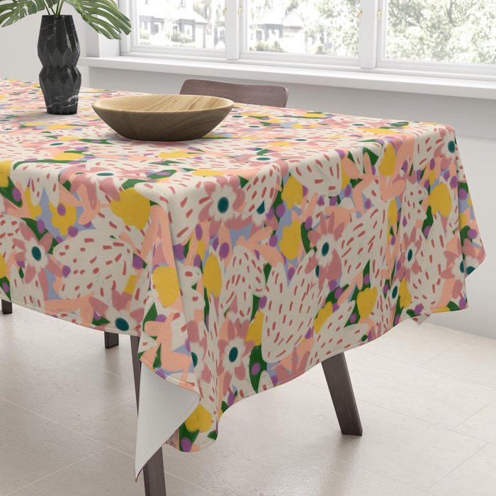 Floral Collage  Tablecloth Gallery Image 3