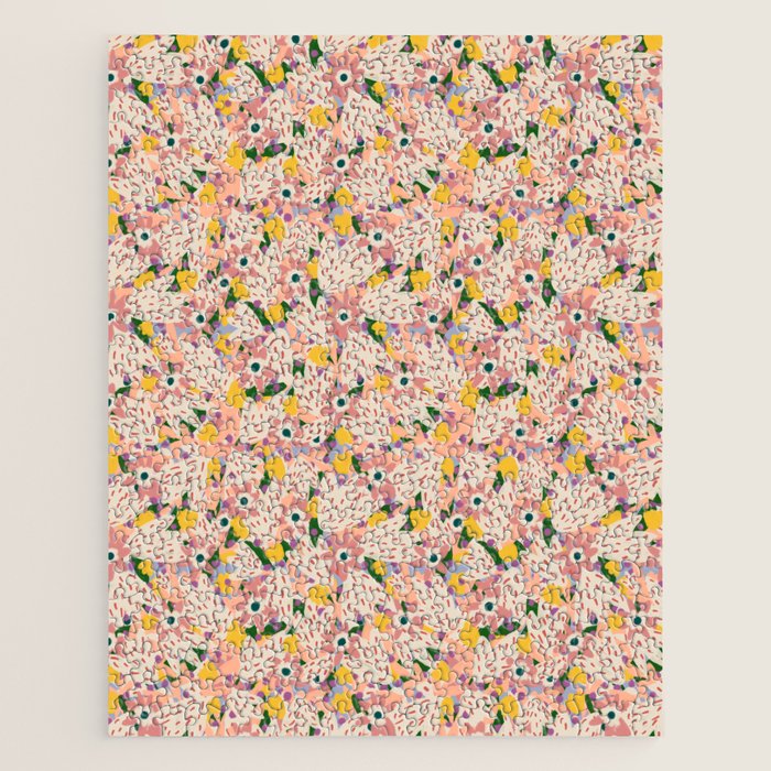 Floral Collage  Jigsaw Puzzle Gallery Image 1