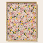 Floral Collage  Serving Tray Gallery Image 1