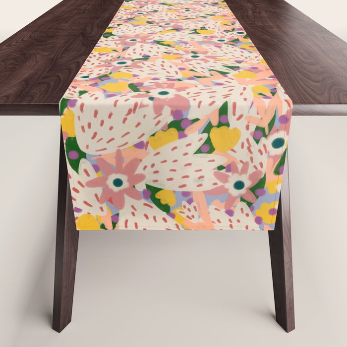 Floral Collage  Table Runner Gallery Image 1