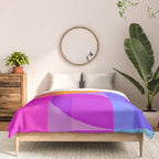 Geometric Rainbow Shapes 3 Comforter Gallery Image 3