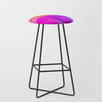 Geometric Rainbow Shapes 3 Stool Gallery Image 1
