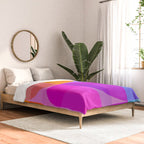 Geometric Rainbow Shapes 3 Comforter Gallery Image 2